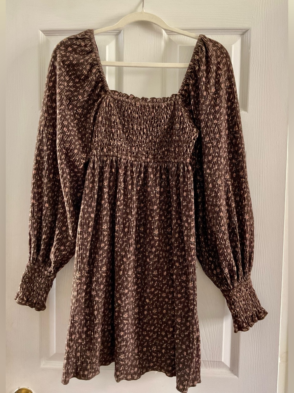 Floral Smocked Peasant Dress - Jacquie the Label Home For the Holidays